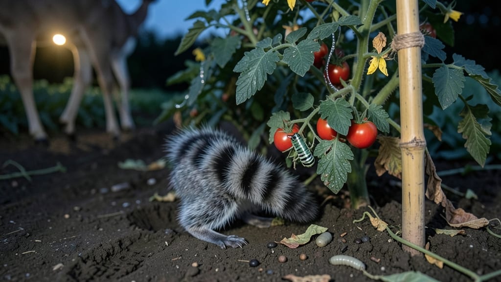 What Animals Eat Tomato Plants at Night: Surprising Culprits and How to Stop Them